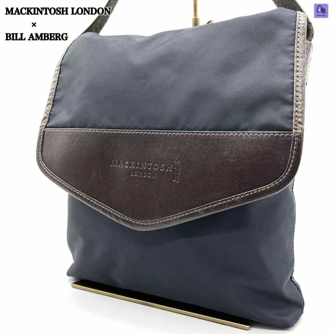 MACKINTOSH(マッキントッシュ)のマッキントッシュ ロンドン×ビル アンバーグ　メッセンジャー　ショルダーバック メンズのバッグ(メッセンジャーバッグ)の商品写真