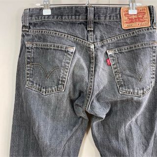 リーバイス(Levi's)の【メキシコ製、ブラックデニム、514】Levis古着　色落ち抜群◎ ストリート(デニム/ジーンズ)