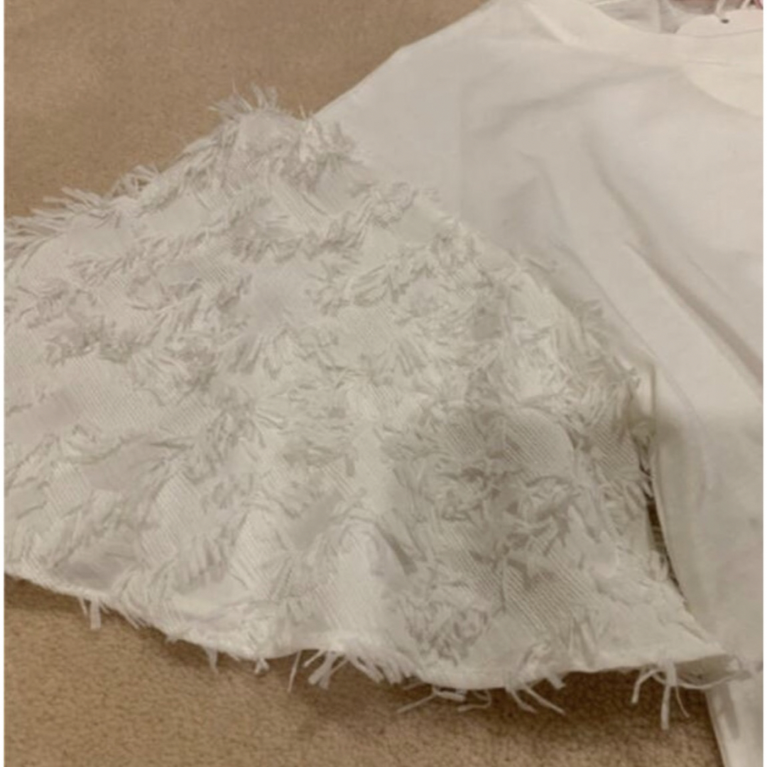 新品タグ付 See By Chloé フリンジスリーブTシャツ