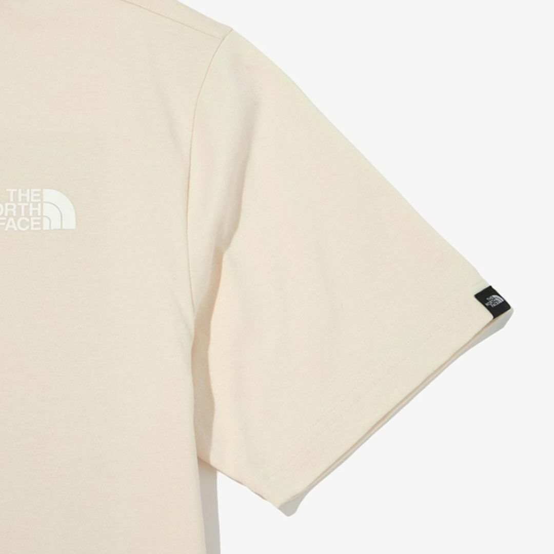 THE NORTH FACE(ザノースフェイス)のノースフェイス Tシャツ 半袖 バンダナ ビックロゴ ベージュ/M K539A メンズのトップス(Tシャツ/カットソー(半袖/袖なし))の商品写真