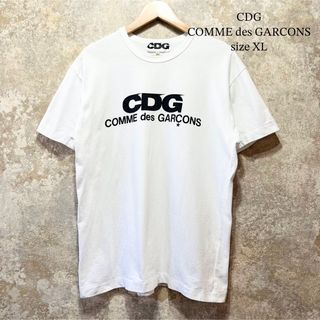 COMME des GARCONS - CDG COMME des GARCONS フロントプリント ロゴ Tシャツ