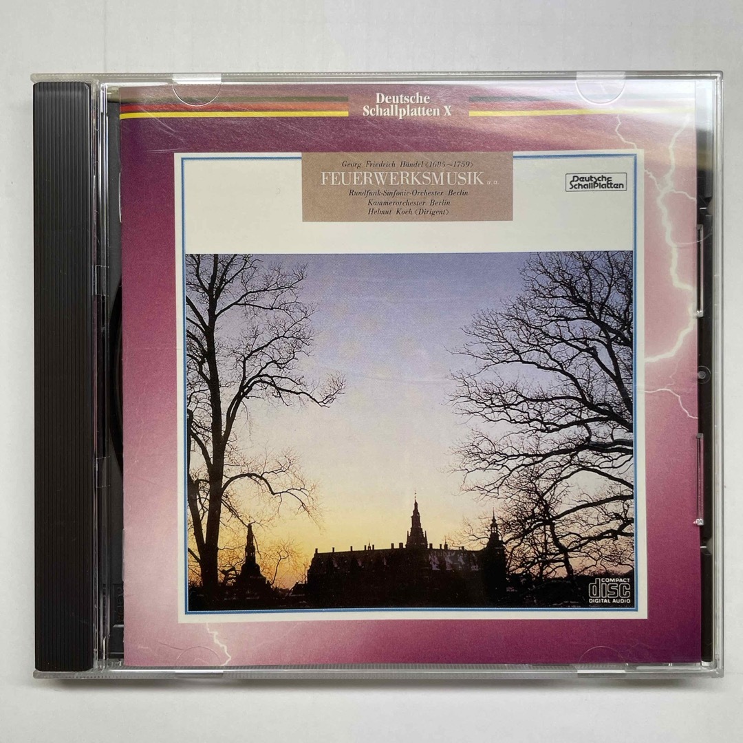 ヘンデル　王宮の花火の音楽　CD エンタメ/ホビーのCD(クラシック)の商品写真