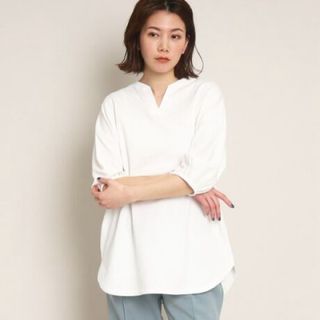 デッサン(Dessin)の【新品】Dessin  コットンスキッパーカットソー(カットソー(半袖/袖なし))