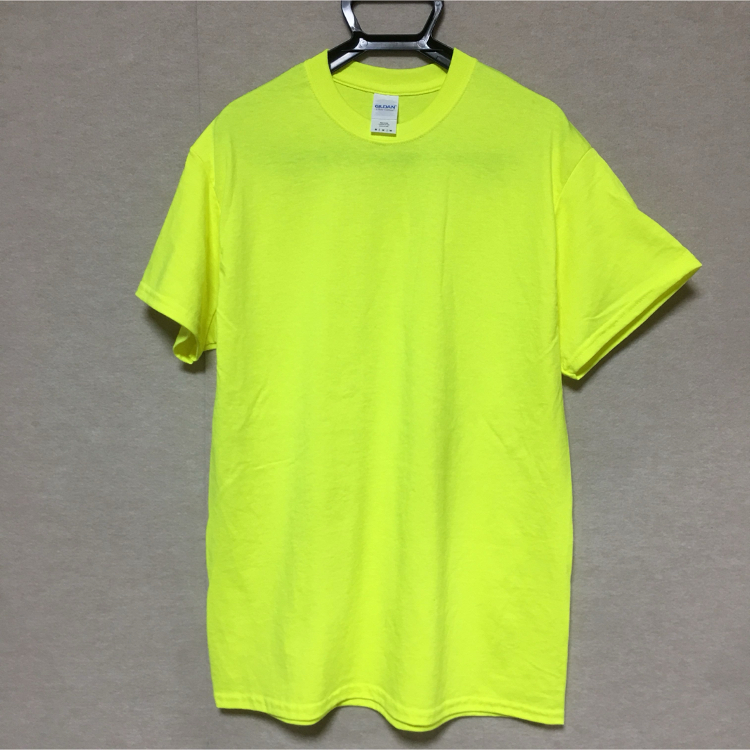 GILDAN(ギルタン)の新品 GILDAN ギルダン 半袖Tシャツ ネオンイエロー S メンズのトップス(Tシャツ/カットソー(半袖/袖なし))の商品写真