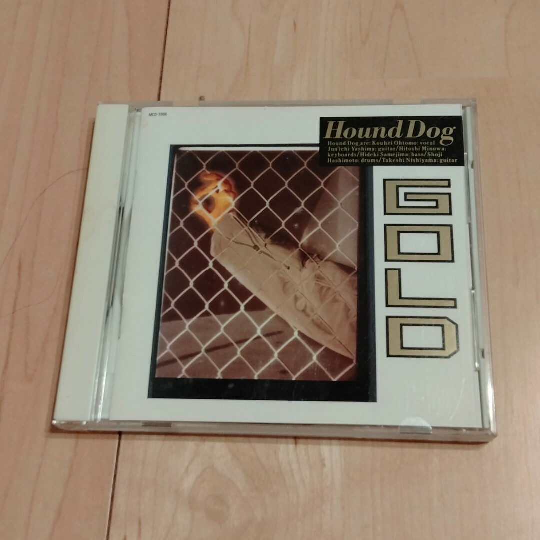 GOLD ゴールド / HOUND DOG ハウンド・ドッグ エンタメ/ホビーのCD(ポップス/ロック(邦楽))の商品写真