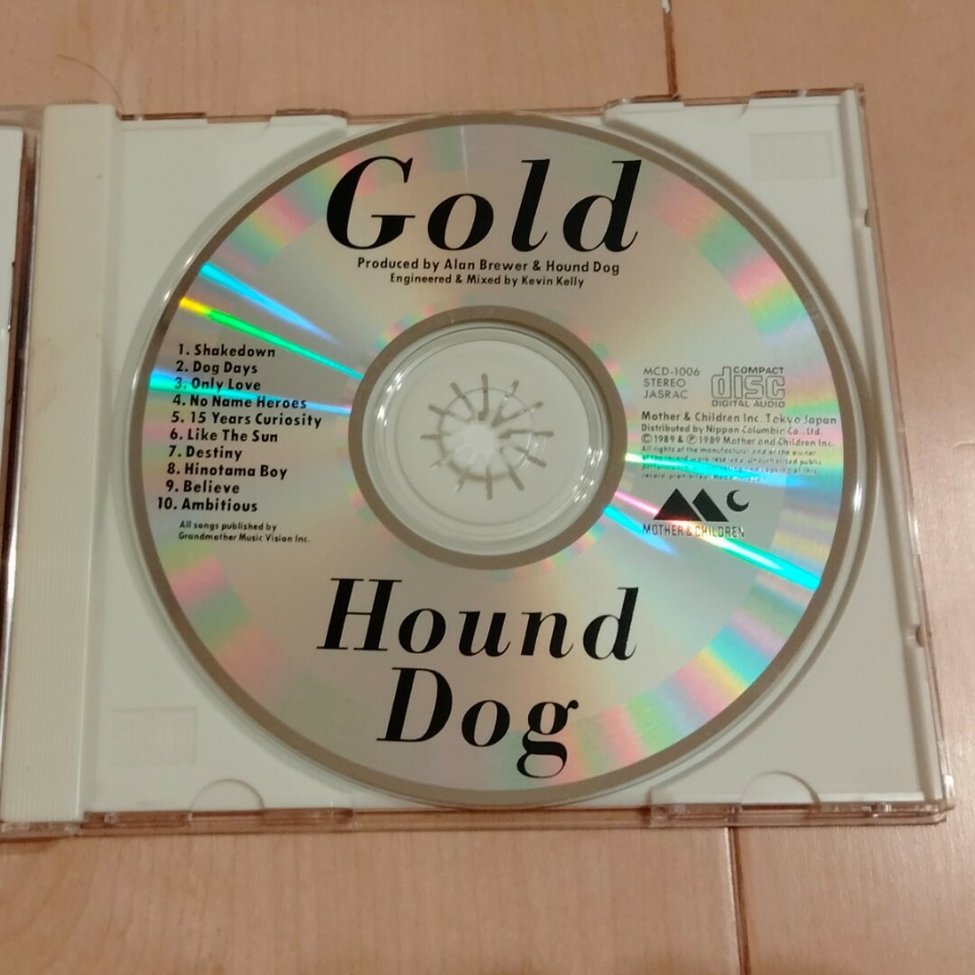 GOLD ゴールド / HOUND DOG ハウンド・ドッグ エンタメ/ホビーのCD(ポップス/ロック(邦楽))の商品写真