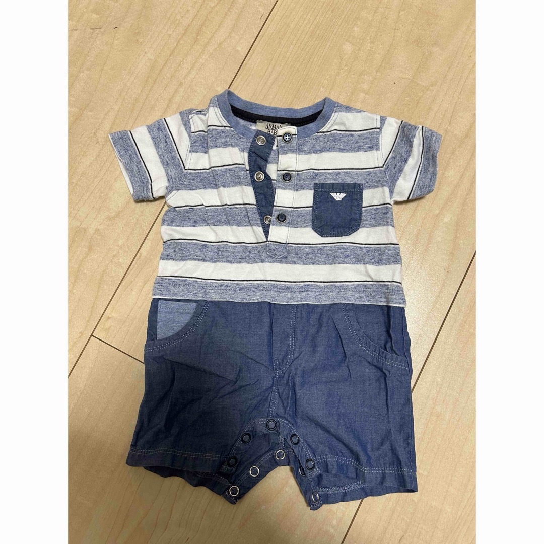 ARMANI JUNIOR(アルマーニ ジュニア)のアルマーニ　ベビー　ロンパース キッズ/ベビー/マタニティのベビー服(~85cm)(ロンパース)の商品写真