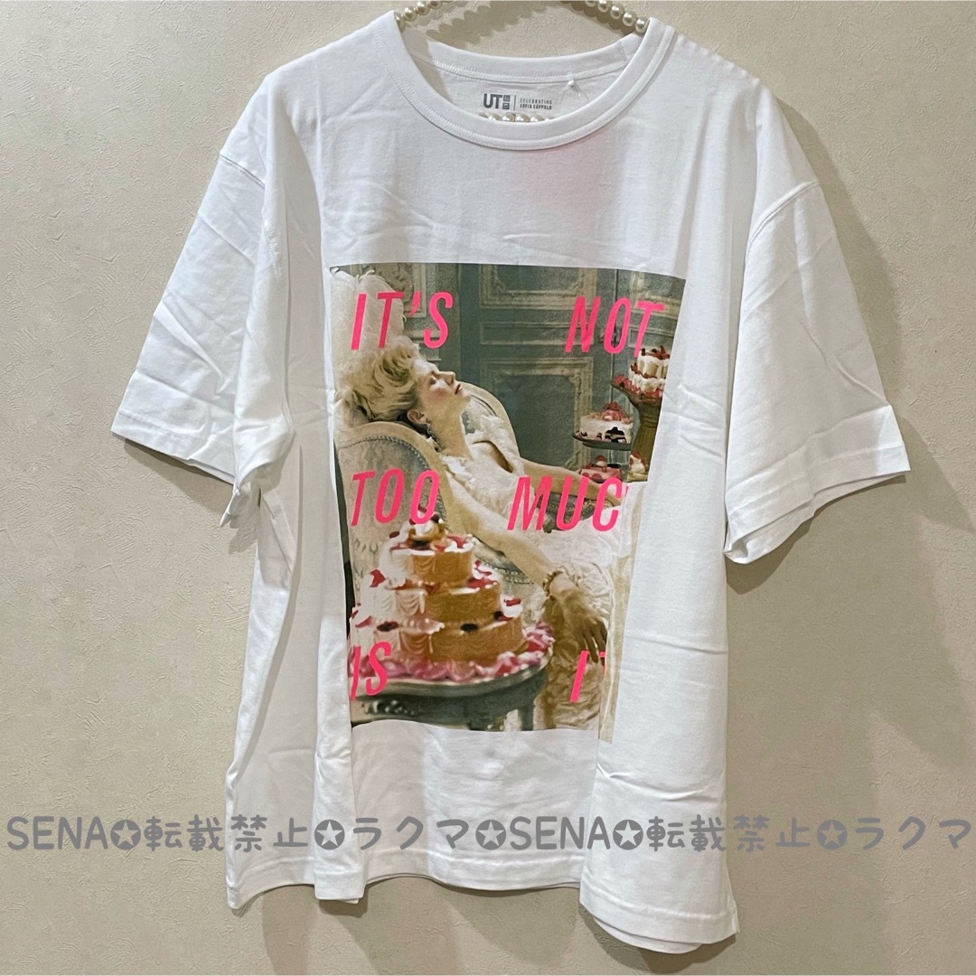 UNIQLO(ユニクロ)のユニクロ ソフィア・コッポラ 映画 マリーアントワネット Tシャツ レディースのトップス(Tシャツ(半袖/袖なし))の商品写真