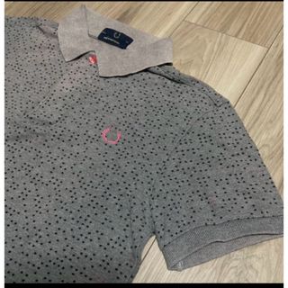 フレッドペリー(FRED PERRY)のフレッドペリーグレードットコットンカノコポロ(ポロシャツ)