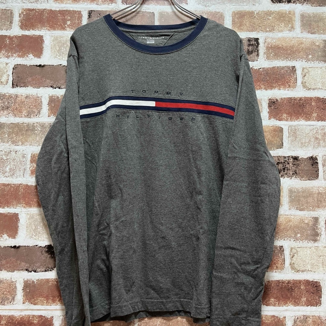 TOMMY HILFIGER(トミーヒルフィガー)の超大特価❗️トミーヒルフィガー　ロングTシャツ❗️ メンズのトップス(Tシャツ/カットソー(七分/長袖))の商品写真