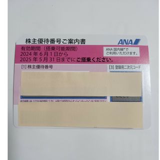 エーエヌエー(ゼンニッポンクウユ)(ANA(全日本空輸))のANA株主優待券(航空券)