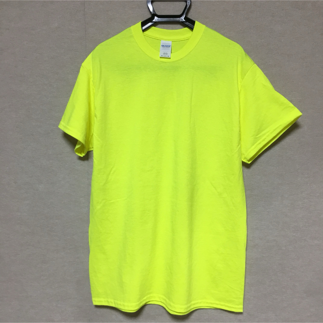 GILDAN(ギルタン)の新品 GILDAN ギルダン 半袖Tシャツ ネオンイエロー M メンズのトップス(Tシャツ/カットソー(半袖/袖なし))の商品写真