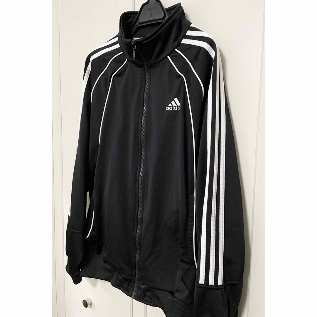 adidas(アディダス)のadidas トラックジャケット ブラック2004年代 サイズO メンズのトップス(ジャージ)の商品写真