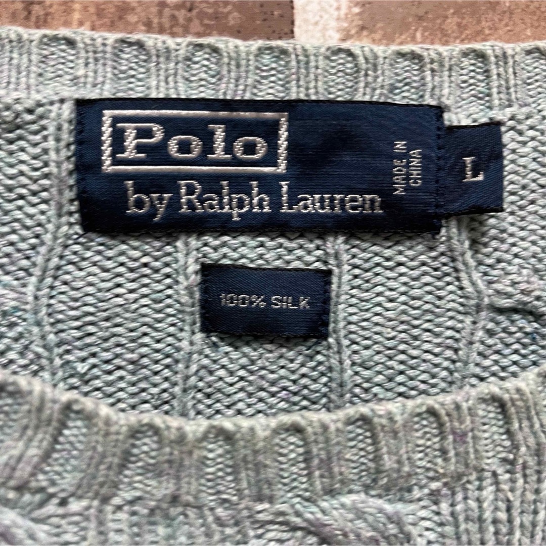 POLO RALPH LAUREN(ポロラルフローレン)の超大特価❗️ポロ　ラルフローレン  ケーブル　ニット　セーター❗️ メンズのトップス(ニット/セーター)の商品写真