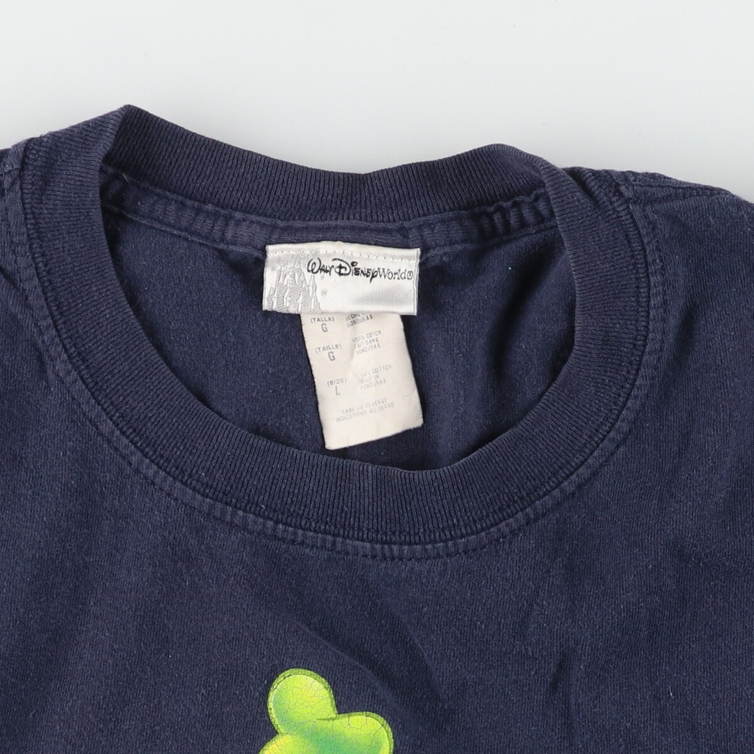 古着 WALT DISNEY WORLD DISNEY ディズニー キャラクタープリントTシャツ メンズL /eaa443414 メンズのトップス(Tシャツ/カットソー(半袖/袖なし))の商品写真