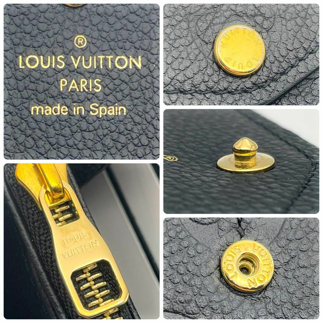 LOUIS VUITTON(ルイヴィトン)の✨ほぼ未使用　新形✨　ルイヴィトン　アンプラント　ポルトフォイユ　サラ　ノワール レディースのファッション小物(財布)の商品写真