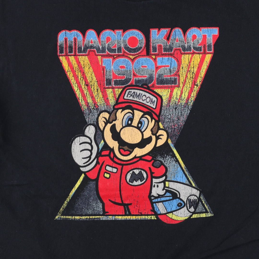 古着 SUPER MARIO スーパーマリオ キャラクタープリントTシャツ メンズXXL /eaa443418 メンズのトップス(Tシャツ/カットソー(半袖/袖なし))の商品写真