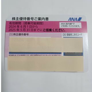 エーエヌエー(ゼンニッポンクウユ)(ANA(全日本空輸))のANA株主優待券(航空券)