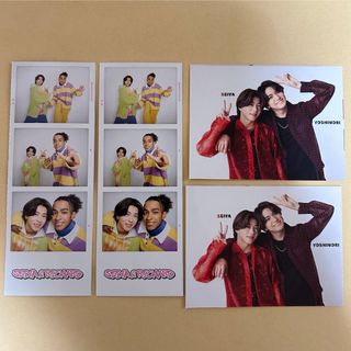 ジャニーズ(Johnny's)のAぇ！group WINK UP POTATO 厚紙カード 末澤誠也 正門良規(アイドルグッズ)