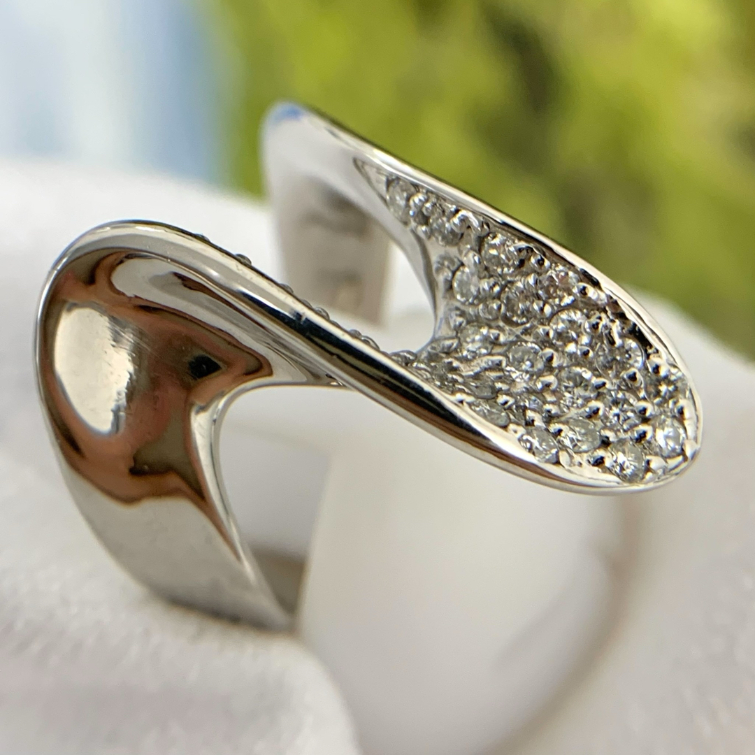 Pt900 ダイヤモンド　0.45 リング　指輪 レディースのアクセサリー(リング(指輪))の商品写真