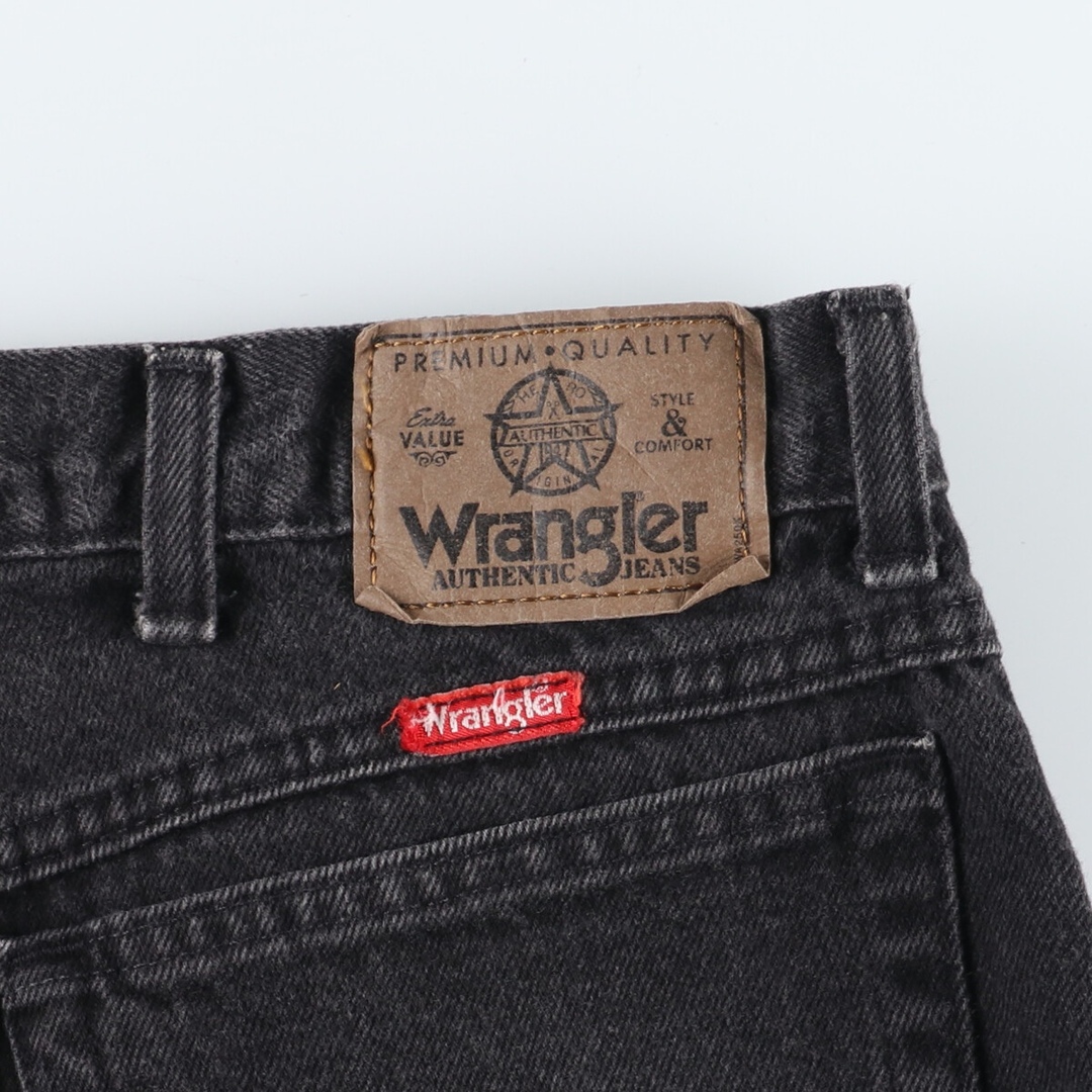 Wrangler(ラングラー)の古着 ラングラー Wrangler ブラックデニムパンツ メンズw36 /eaa447086 メンズのパンツ(デニム/ジーンズ)の商品写真