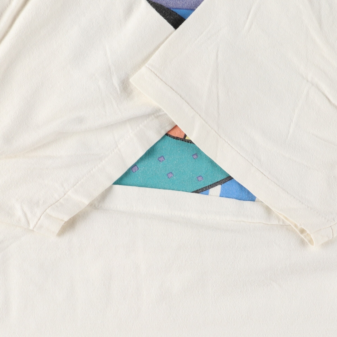 Hanes(ヘインズ)の古着 90年代 ヘインズ Hanes BEEFY-T プリントTシャツ USA製 メンズXL ヴィンテージ /eaa447413 メンズのトップス(Tシャツ/カットソー(半袖/袖なし))の商品写真