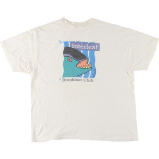 ヘインズ(Hanes)の古着 90年代 ヘインズ Hanes BEEFY-T プリントTシャツ USA製 メンズXL ヴィンテージ /eaa447413(Tシャツ/カットソー(半袖/袖なし))