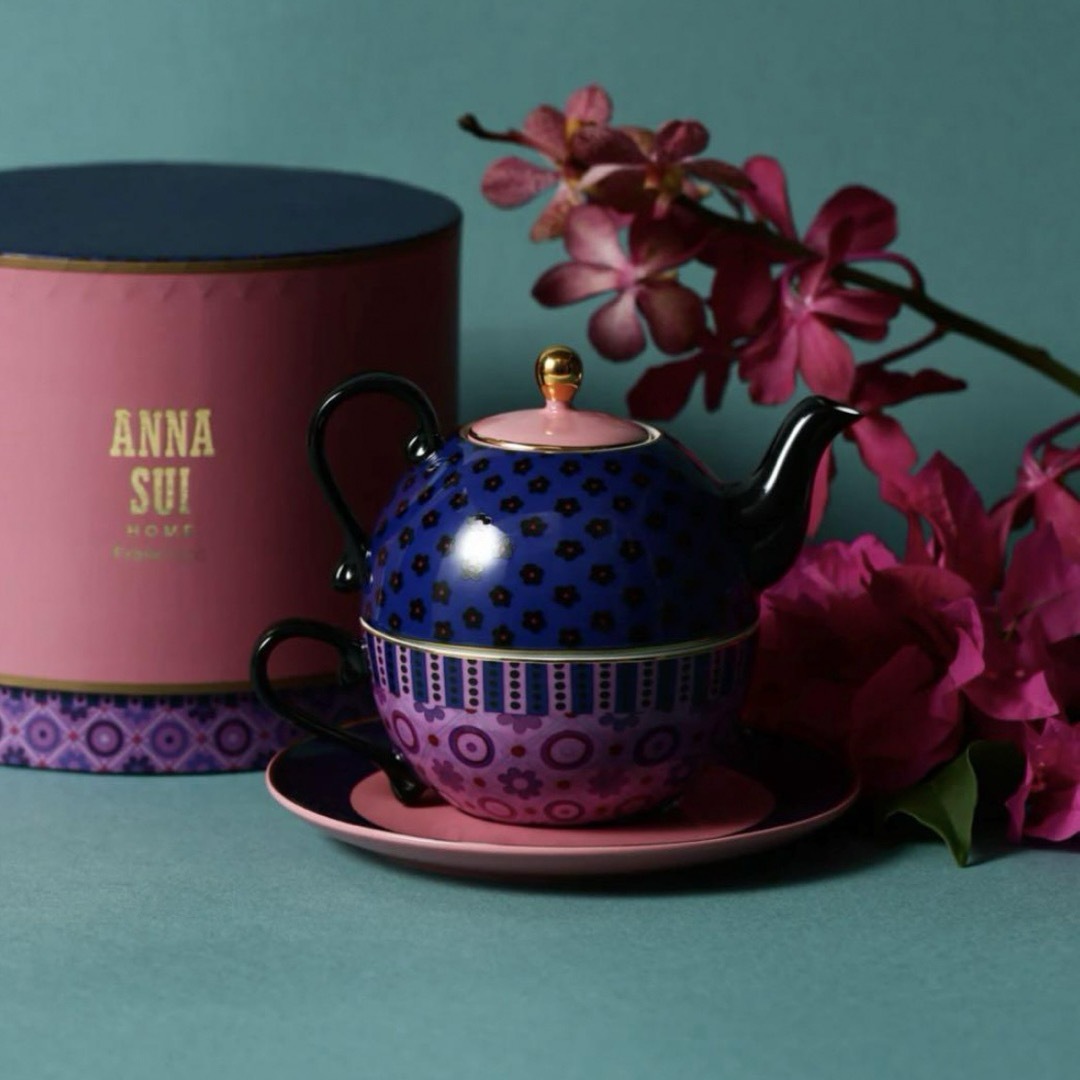 Francfranc(フランフラン)の新品★ ANNA SUI ティーフォーワン　フランフラン インテリア/住まい/日用品のキッチン/食器(グラス/カップ)の商品写真