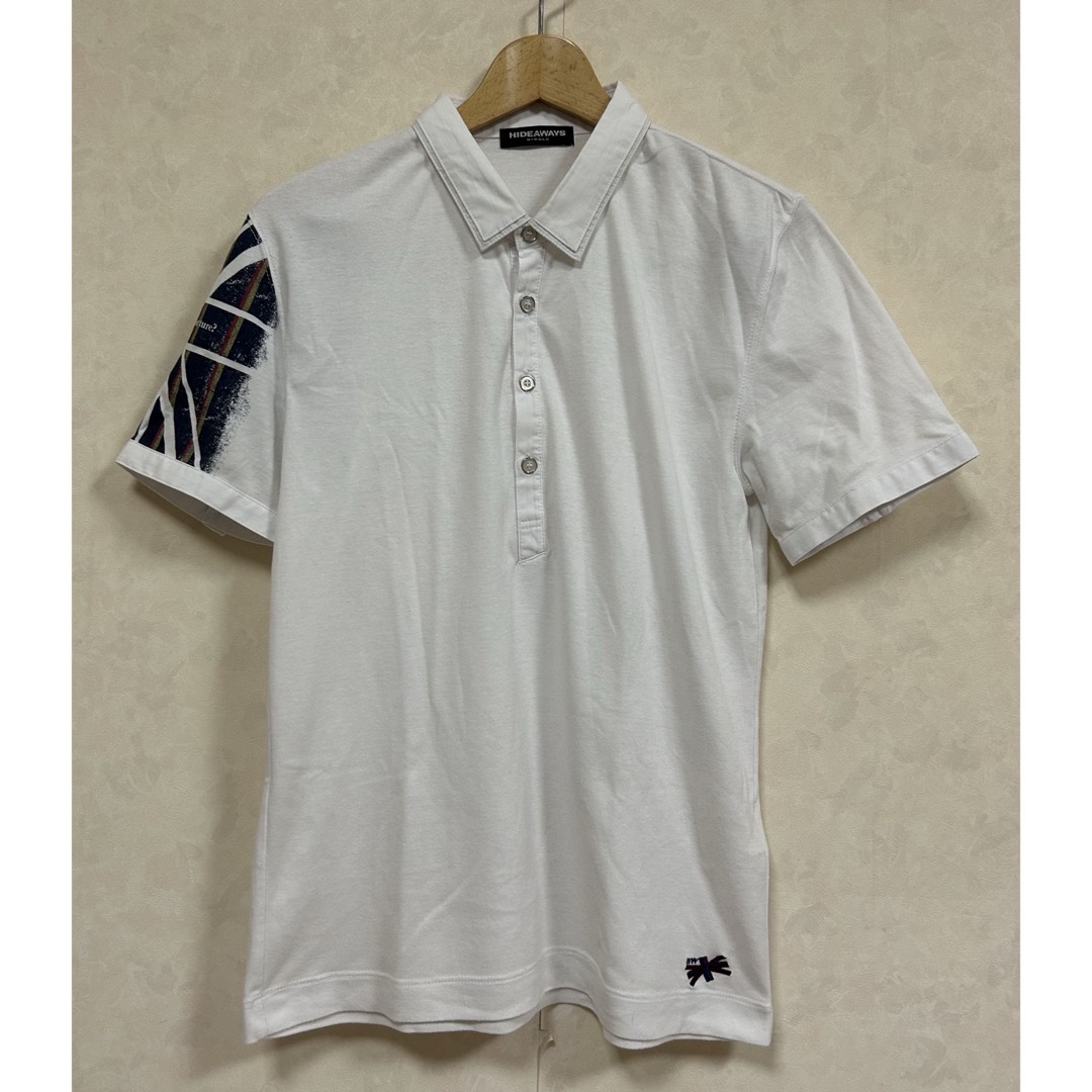 HIDEAWAY(ハイダウェイ)のHIDEAWAYS NICOLE ハイダウェイ ニコル メンズ半袖ポロシャツ48 メンズのトップス(ポロシャツ)の商品写真