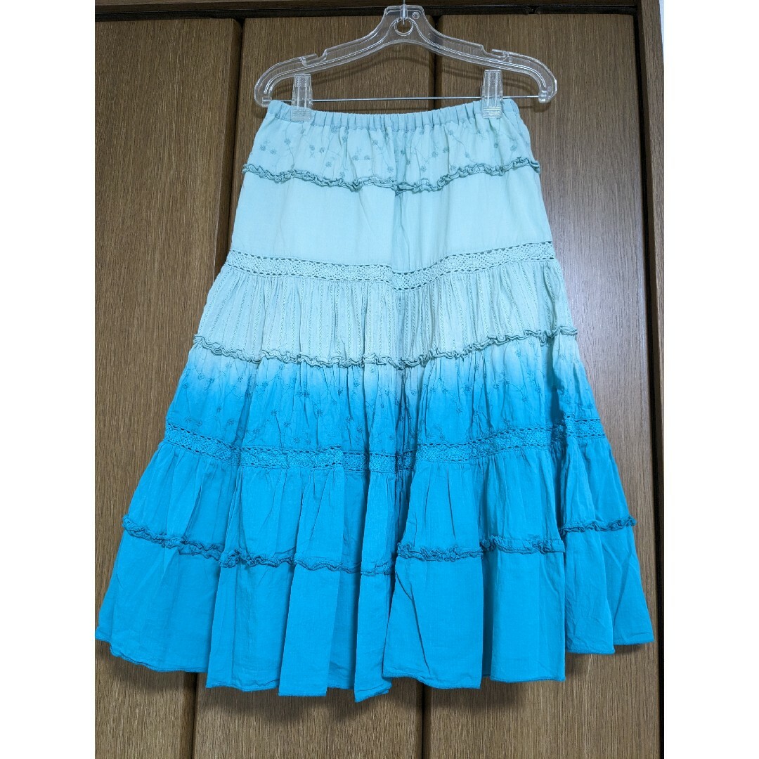 レディース　スカート　春夏 レディースのスカート(ひざ丈スカート)の商品写真