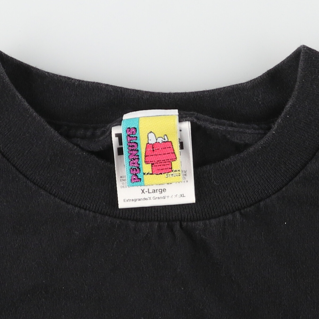 古着 90年代 TULTEX SNOOPY スヌーピー キャラクタープリントTシャツ メンズXL ヴィンテージ /eaa443406 メンズのトップス(Tシャツ/カットソー(半袖/袖なし))の商品写真