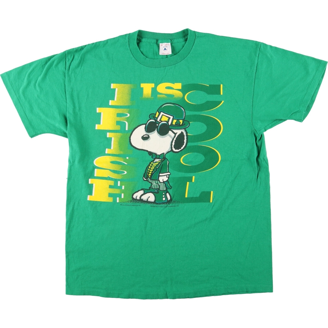 古着 90年代 DELTA SNOOPY スヌーピー キャラクタープリントTシャツ USA製 メンズXL ヴィンテージ /eaa443408 メンズのトップス(Tシャツ/カットソー(半袖/袖なし))の商品写真