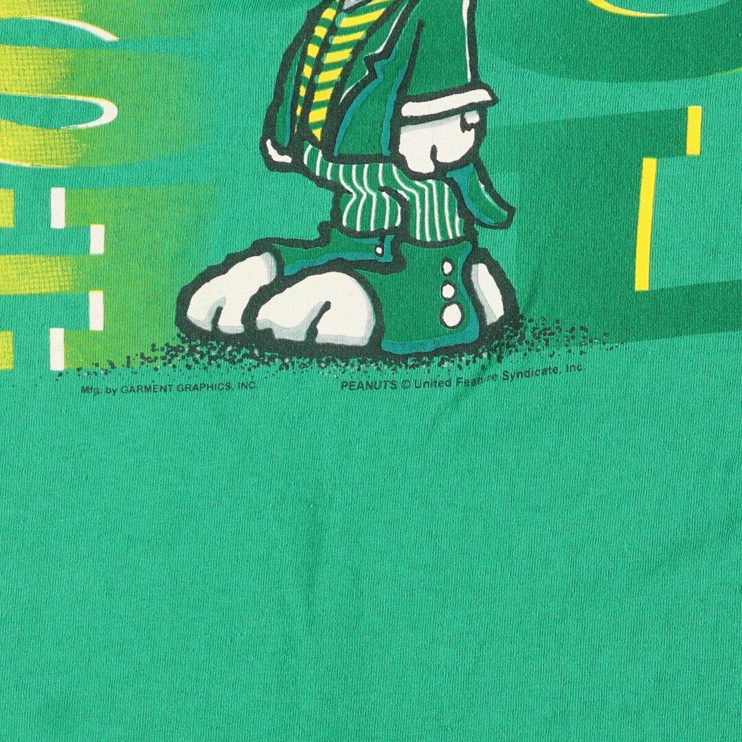 古着 90年代 DELTA SNOOPY スヌーピー キャラクタープリントTシャツ USA製 メンズXL ヴィンテージ /eaa443408 メンズのトップス(Tシャツ/カットソー(半袖/袖なし))の商品写真