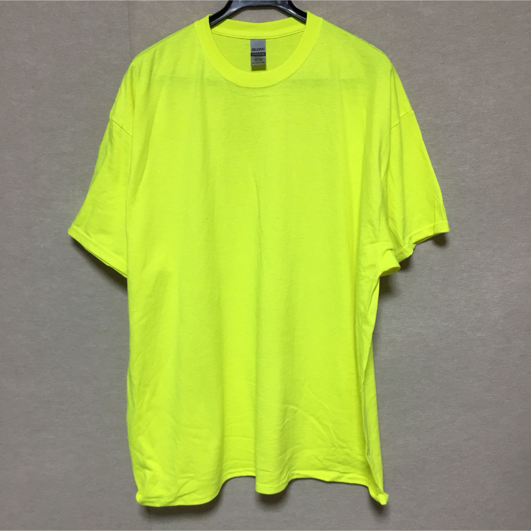 GILDAN(ギルタン)の新品 GILDAN ギルダン 半袖Tシャツ ネオンイエロー 2XL メンズのトップス(Tシャツ/カットソー(半袖/袖なし))の商品写真