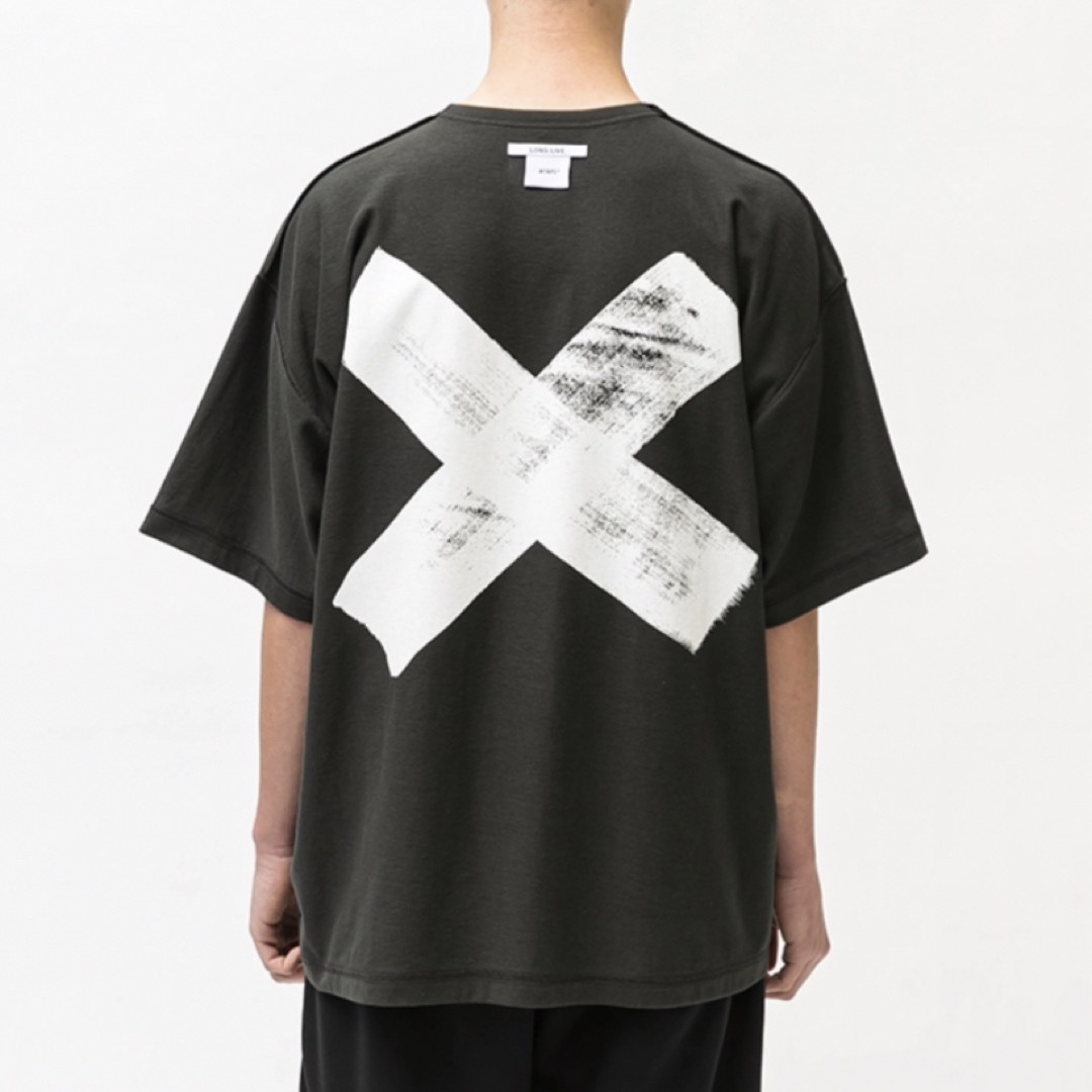 W)taps(ダブルタップス)のWTAPS  CROSS / SS / COTTON  BLACK メンズのトップス(Tシャツ/カットソー(半袖/袖なし))の商品写真