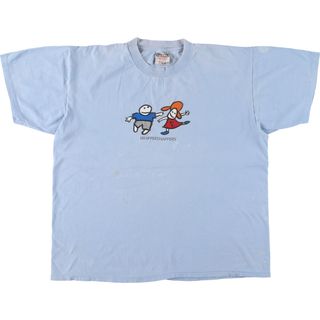 オニータ(ONEITA)の古着 90年代 オニータ ONEITA プリントTシャツ メンズXL ヴィンテージ /eaa447408(Tシャツ/カットソー(半袖/袖なし))