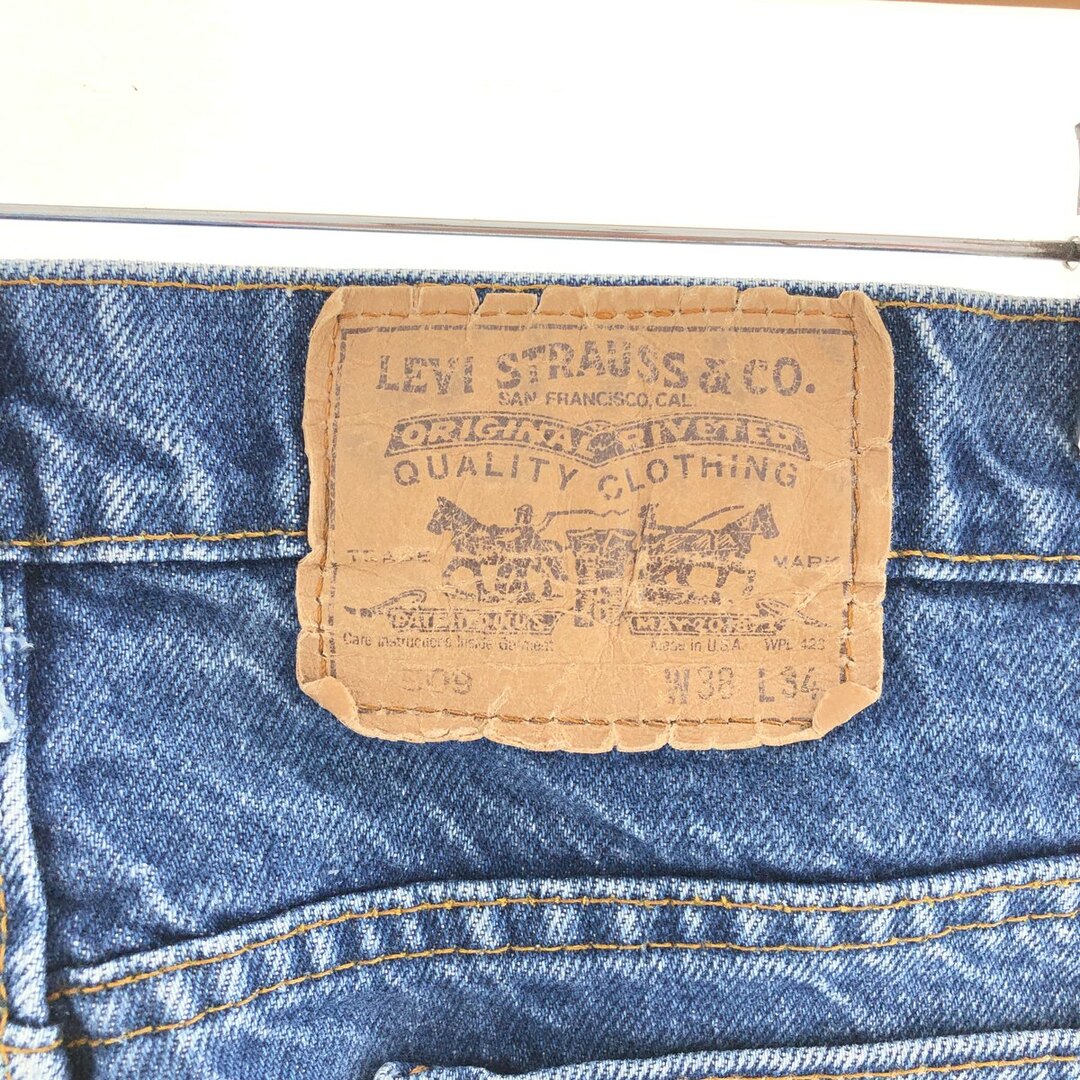 Levi's(リーバイス)の古着 90年代 リーバイス Levi's オレンジタブ 40509-0215 テーパードデニムパンツ USA製 メンズw37 ヴィンテージ /eaa391856 メンズのパンツ(デニム/ジーンズ)の商品写真