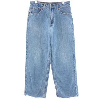 リーバイス(Levi's)の古着 90年代 リーバイス Levi's 567 LOOSE FIT EXTRA WIDE LEG デニムワイドパンツ USA製 メンズw33 ヴィンテージ /eaa391873(デニム/ジーンズ)