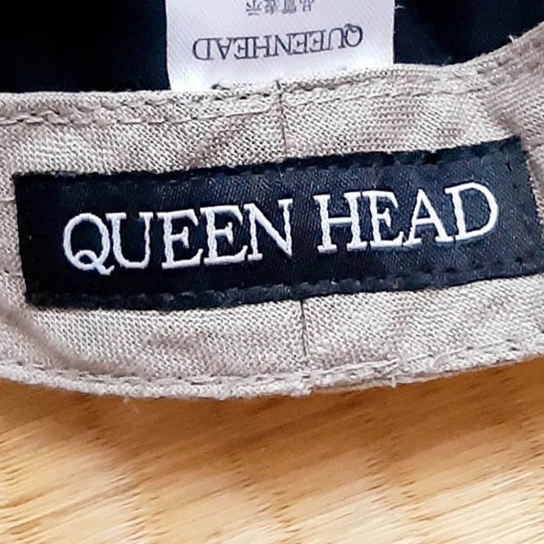 【QUEEN HEAD】キャスケットM　カーキ色 レディースの帽子(キャスケット)の商品写真