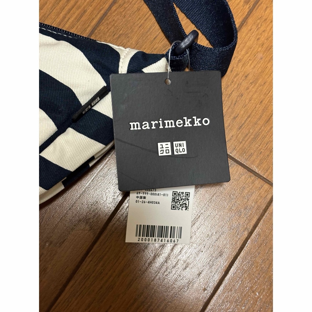 UNIQLO(ユニクロ)のユニクロ　マリメッコ　ショルダーバック レディースのバッグ(ショルダーバッグ)の商品写真