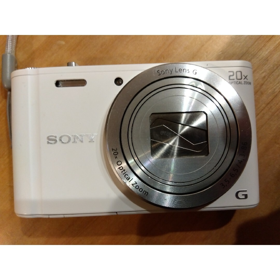 Cyber-shot DSC-WX300 ホワイト　SONY ソニー　デジカメ スマホ/家電/カメラのカメラ(コンパクトデジタルカメラ)の商品写真