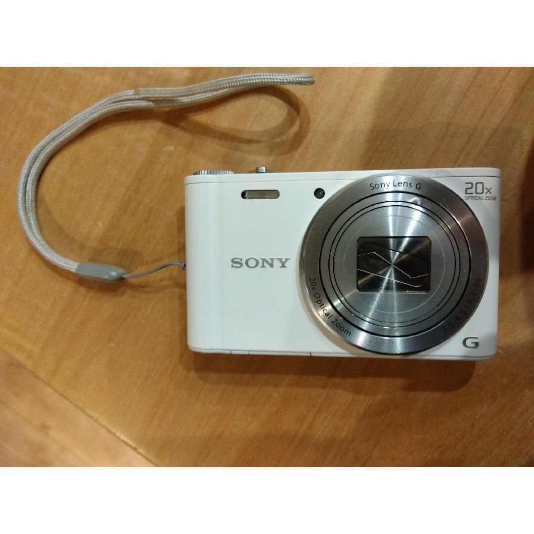 Cyber-shot DSC-WX300 ホワイト　SONY ソニー　デジカメ スマホ/家電/カメラのカメラ(コンパクトデジタルカメラ)の商品写真