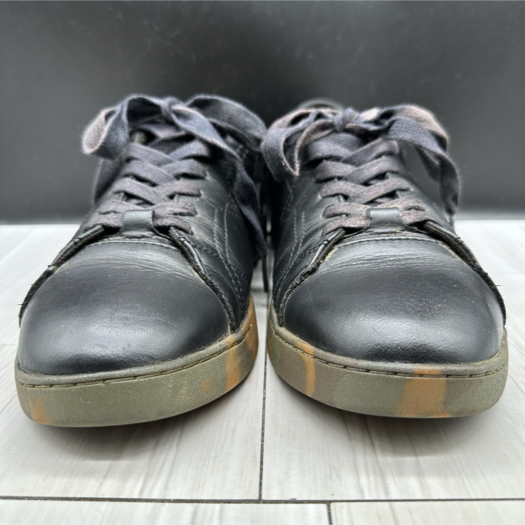 DIESEL(ディーゼル)の【DIESEL】 ディーゼル スニーカー レザー ブラック 26.5 メンズの靴/シューズ(スニーカー)の商品写真