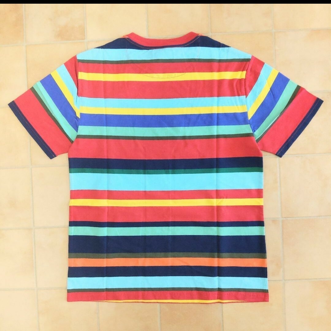 POLO RALPH LAUREN(ポロラルフローレン)の新品 未使用 ラルフローレン  ポロベア　半袖Tシャツ　ボーダー　BOYS Ｌ メンズのトップス(Tシャツ/カットソー(半袖/袖なし))の商品写真