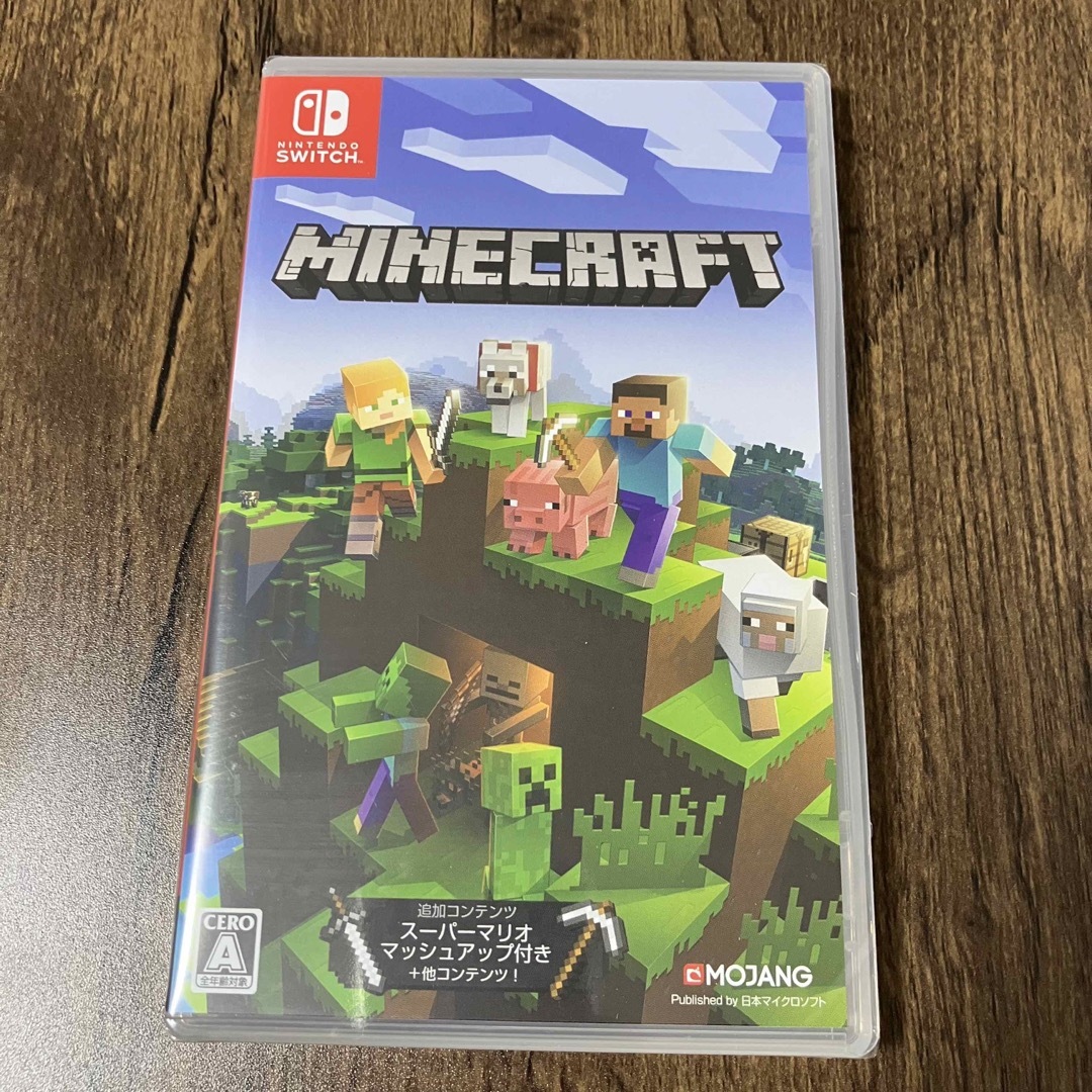 新品未開封Minecraftマインクラフト Switchニンテンドースイッチ エンタメ/ホビーのゲームソフト/ゲーム機本体(家庭用ゲームソフト)の商品写真