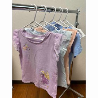 5点セット女の子 半袖 Tシャツ 110サイズ ディズニー ユニクロ 