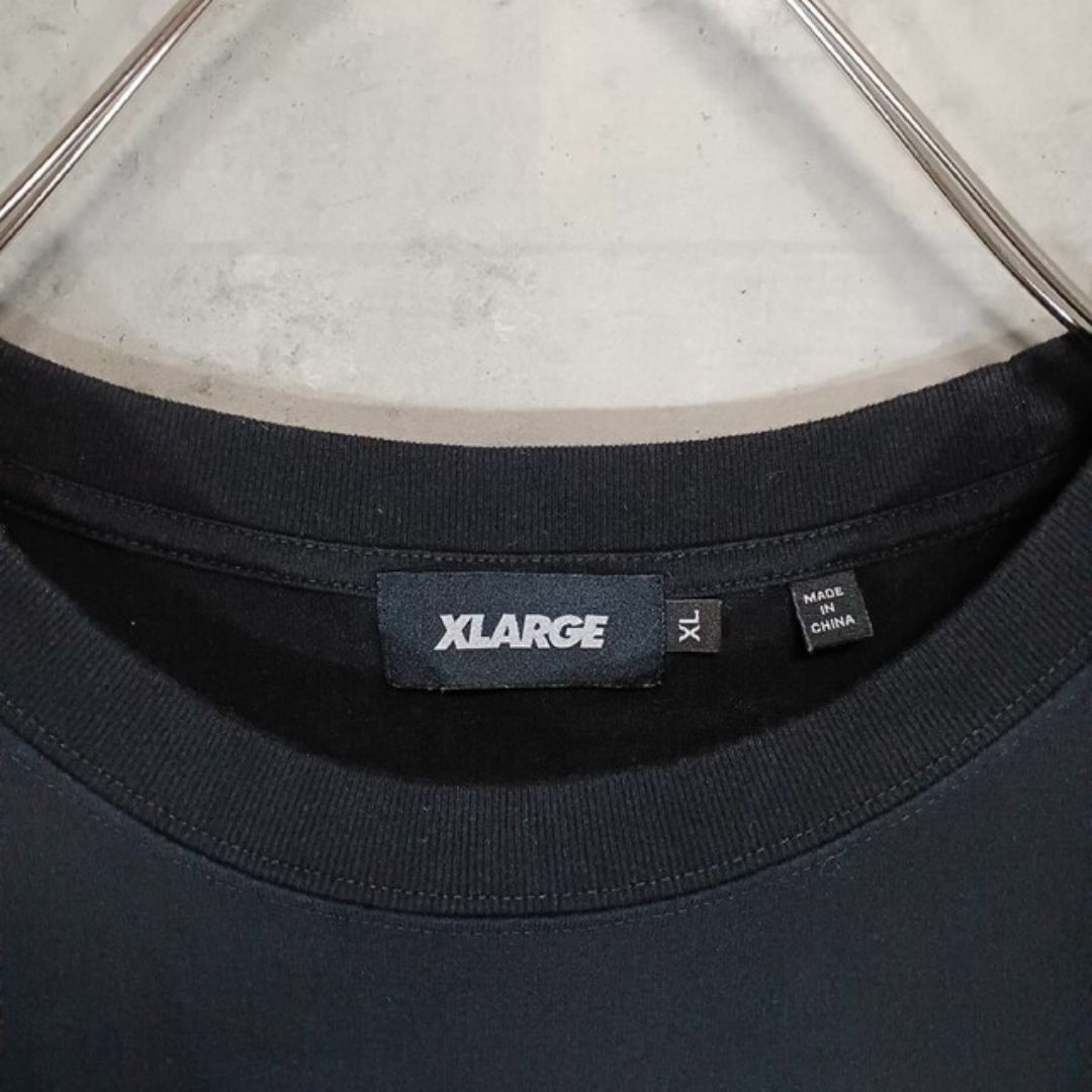 XLARGE(エクストララージ)のXLARGE エクストララージ メンズ Tシャツ XL ブラック ストリート メンズのトップス(Tシャツ/カットソー(半袖/袖なし))の商品写真