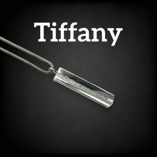 Tiffany & Co. - ✨美品✨ ティファニー ナローバー ネックレス ペンダント シルバー 715