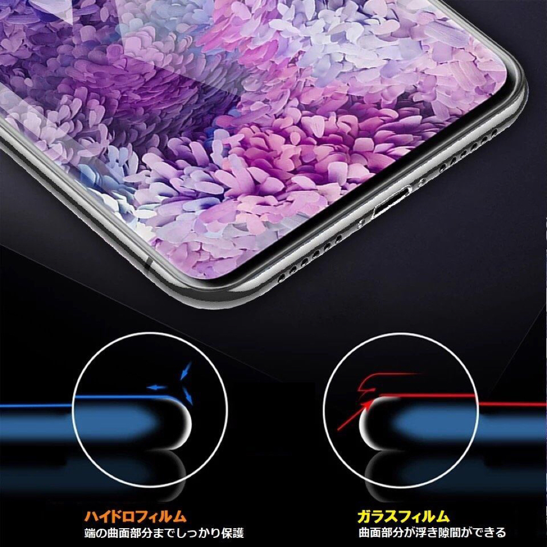 端が浮かない Galaxy S10 SC-03L SCV41 は スマホ/家電/カメラのスマホアクセサリー(保護フィルム)の商品写真