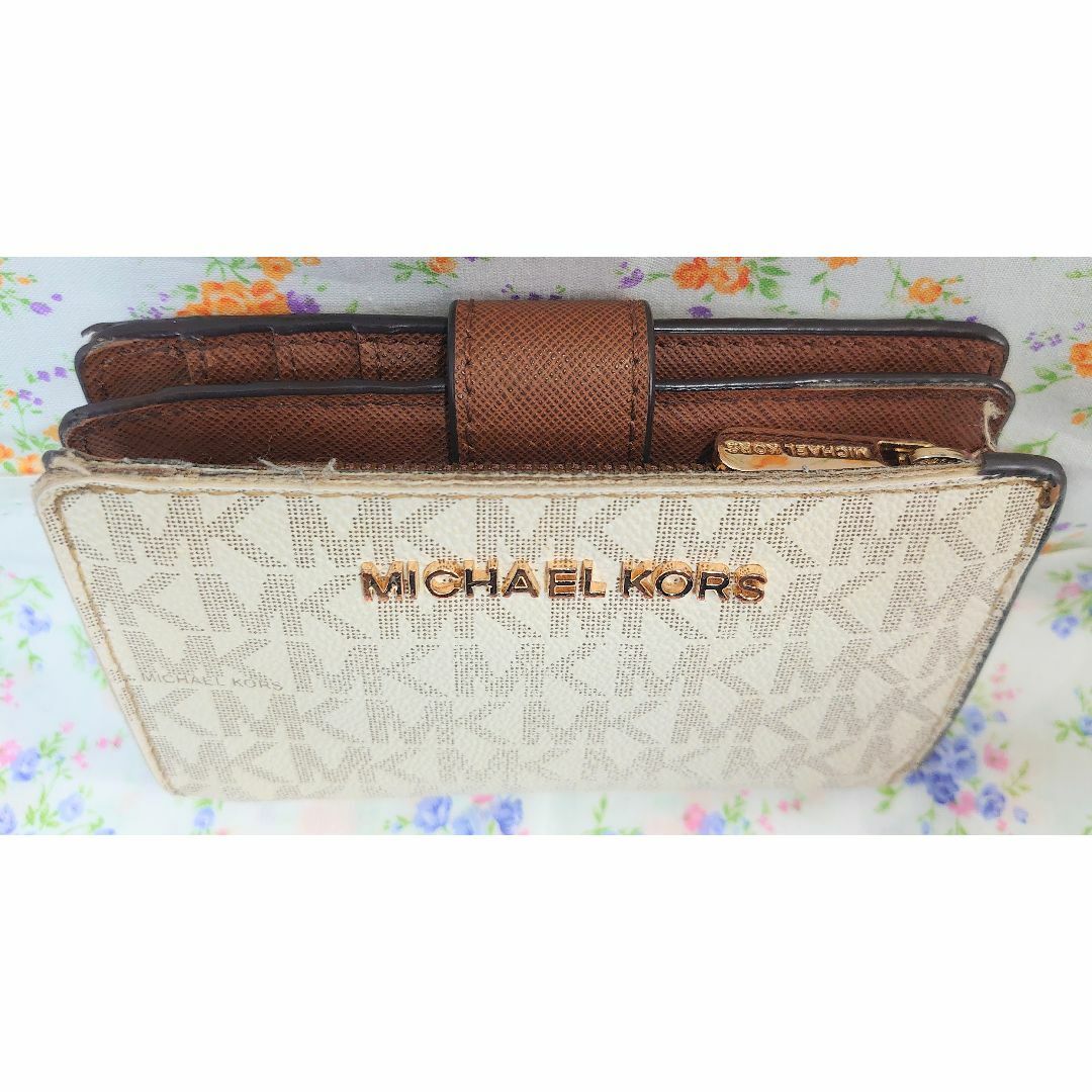 Michael Kors(マイケルコース)の[2つ折り財布]Michael　Kors(マイケルコース)　ウォレット　MKモノ レディースのファッション小物(財布)の商品写真